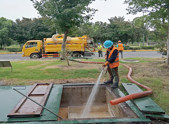 南沙化油池清理